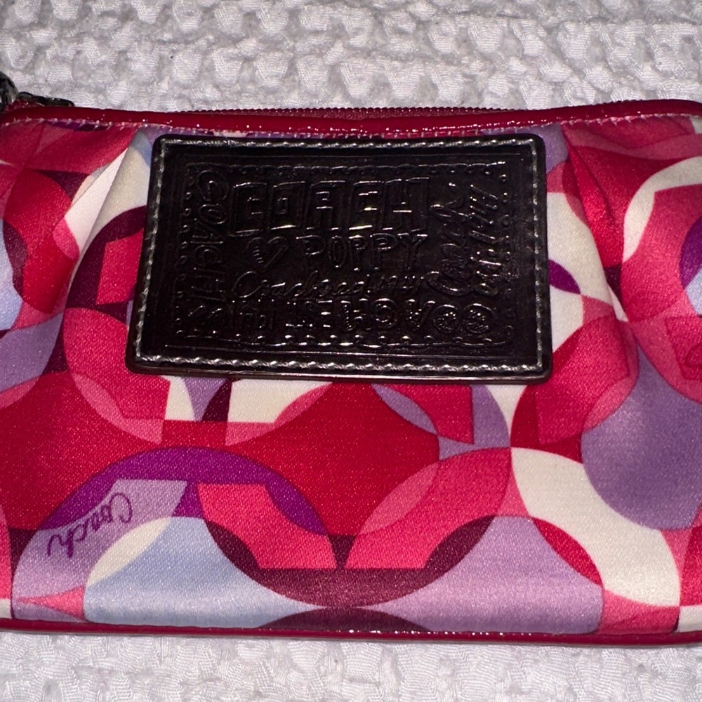 Coach Multicolor Patterned Wristlet - image 2